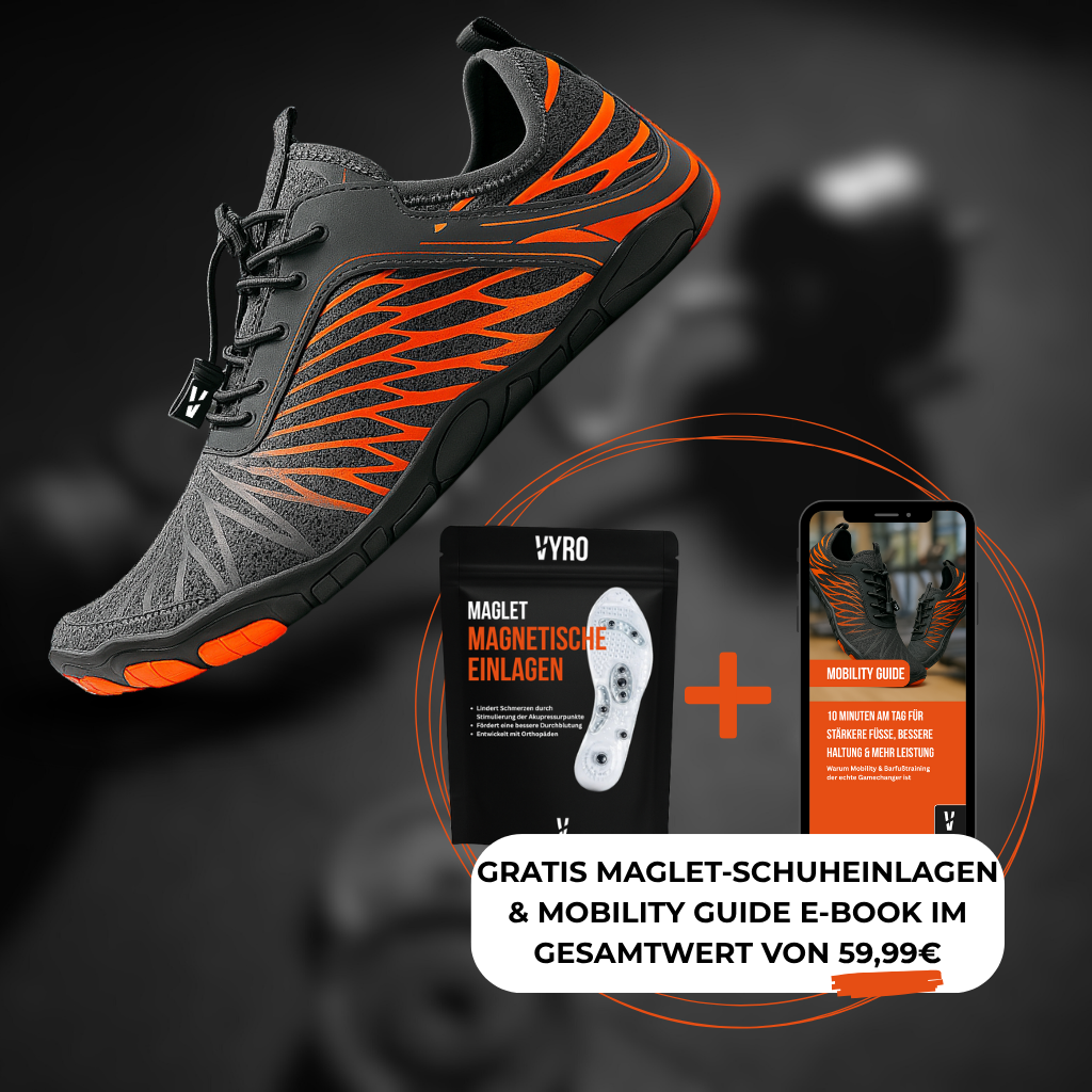 VYRO Stride - Gesunde & rutschfeste Sport-Barfußschuhe (Unisex)