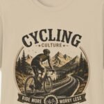 Cycling Culture Tee – Sand - Image 2