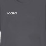 VYRO Essential Tee – Charcoal - Image 2