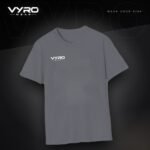 VYRO Essential Tee – Charcoal - Image 3