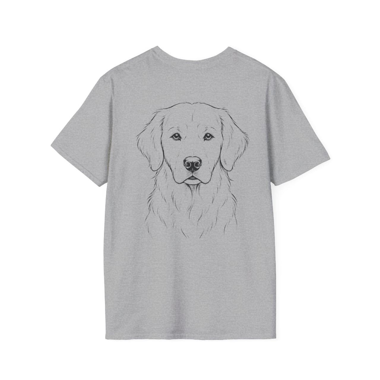 vyro-golden-retriever-tee-back Golden Retriever Tee - Image 1
