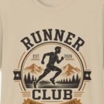 Runner Club Tee – Sand - Image 2