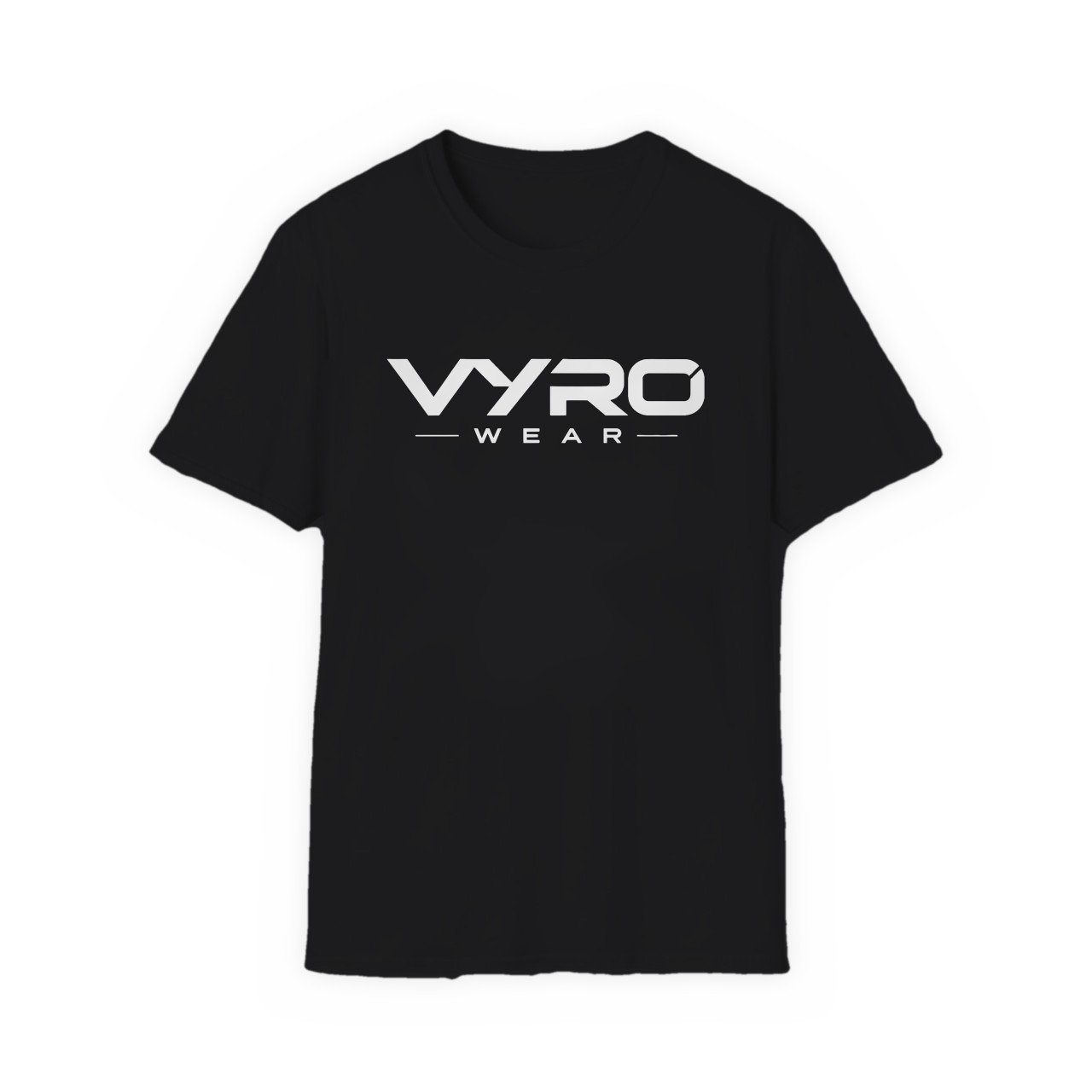 vyro-signature-logo-tee-black-front VYRO Signature Logo Tee – Black - Image 1