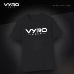 VYRO Signature Logo Tee – Black - Image 3