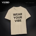 Wear Your Vibe Tee – Sand - Image 3
